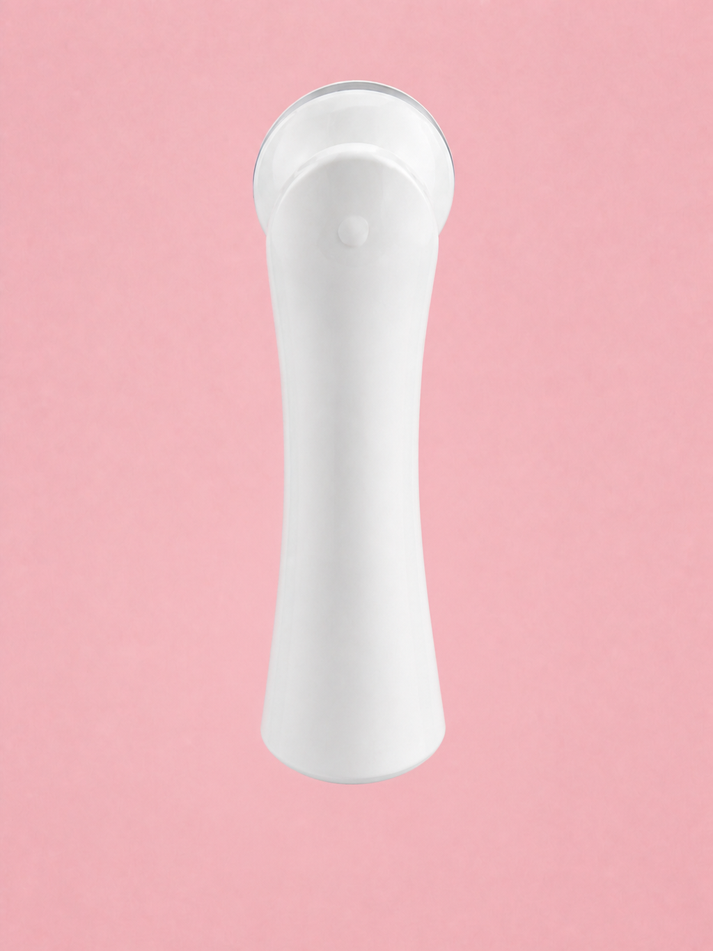 Back view of the Solwynn Contour, showing its smooth, contoured white handle.