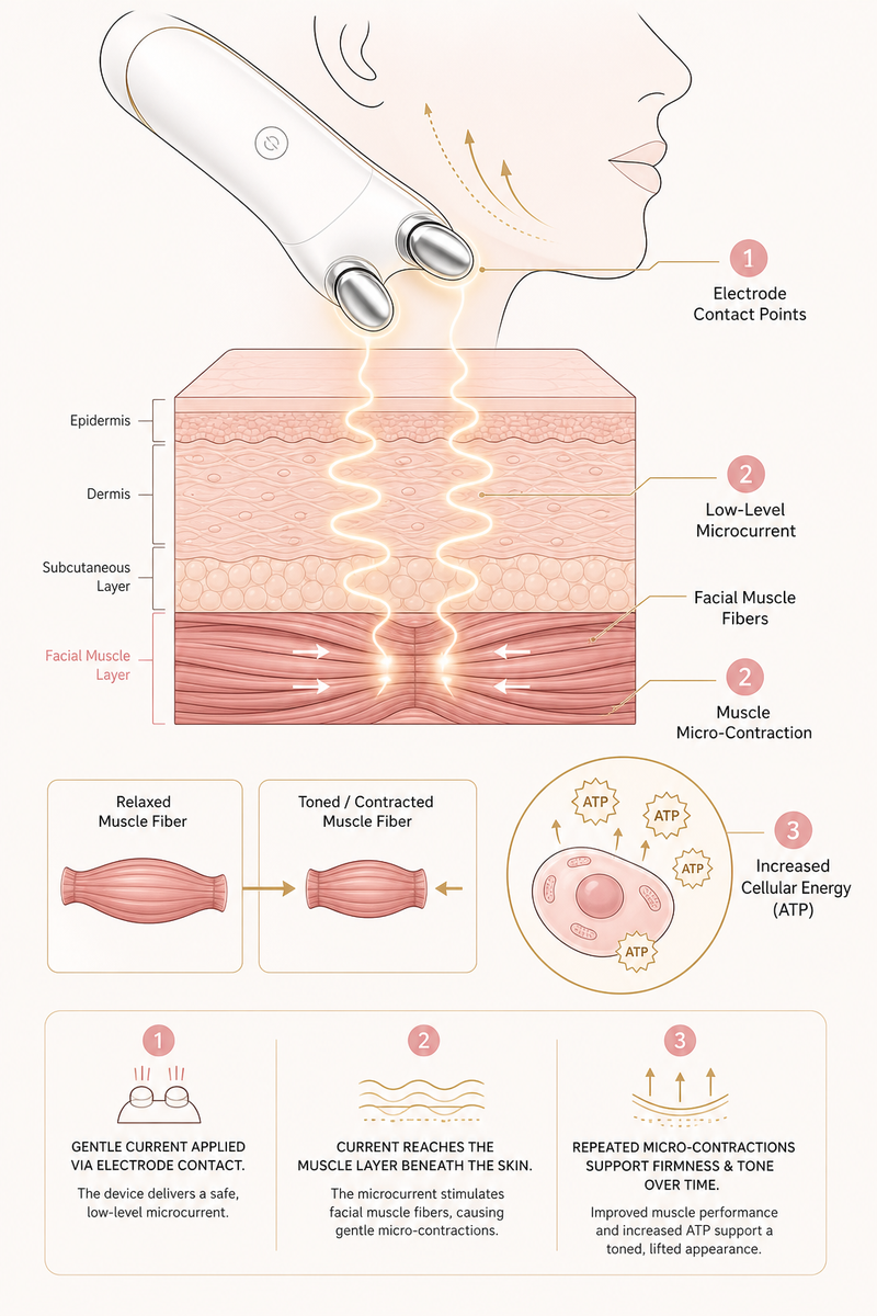 How muscle micro-contraction works
